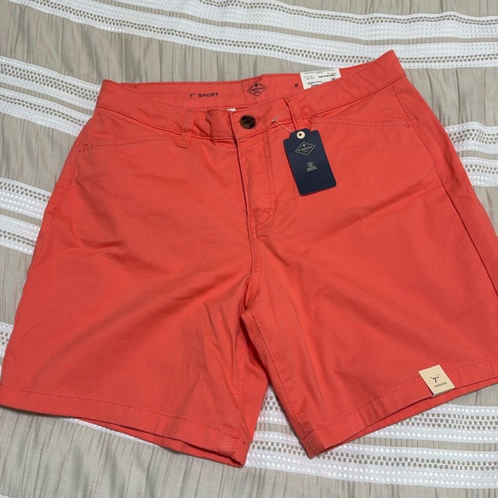 Georgia Peach midrise 7in shorts